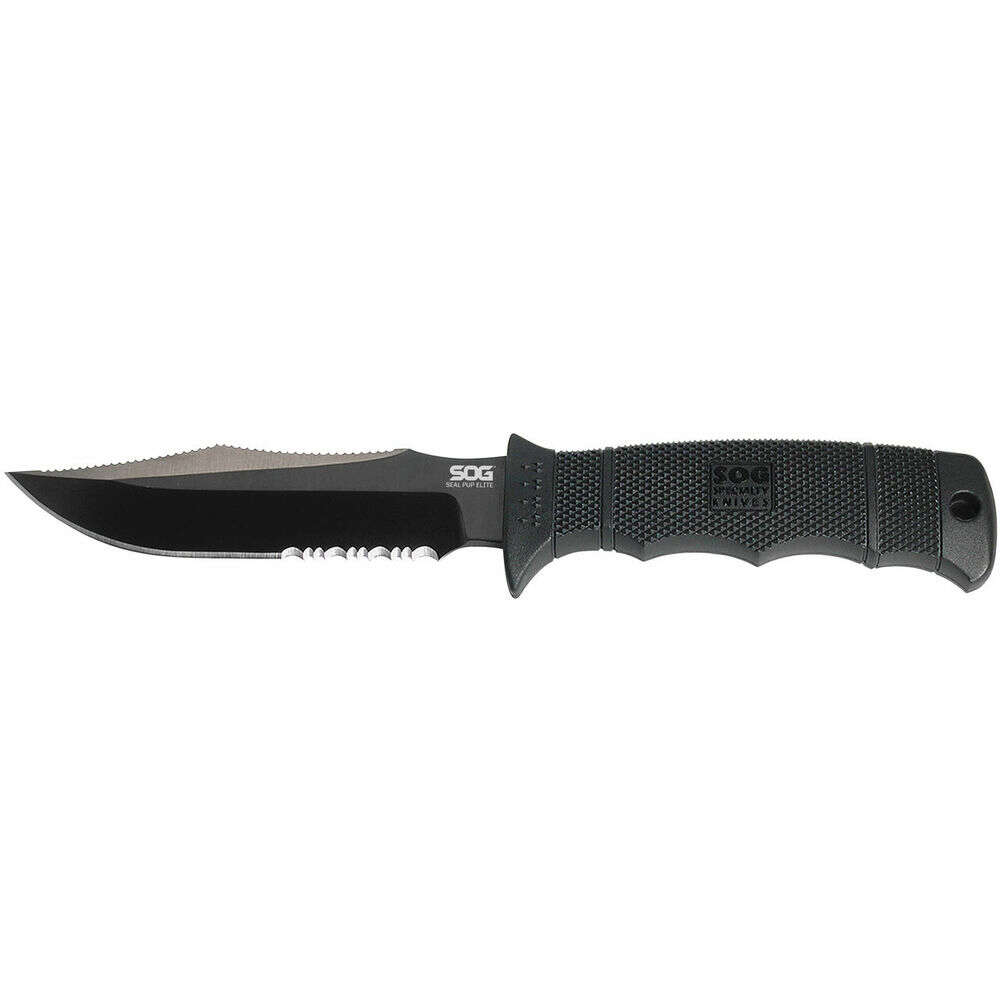 Knives SOG Knives&Tools Seal Pup SOG SEAL PUP ELITE BLACK 4.85"